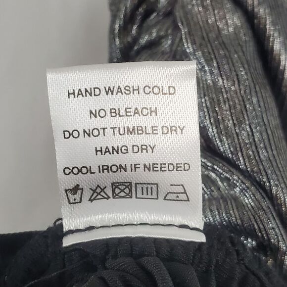 NWT Superdown Miyah Cut-Out Dress in Metallic Silver - Small - Picture 9 of 10